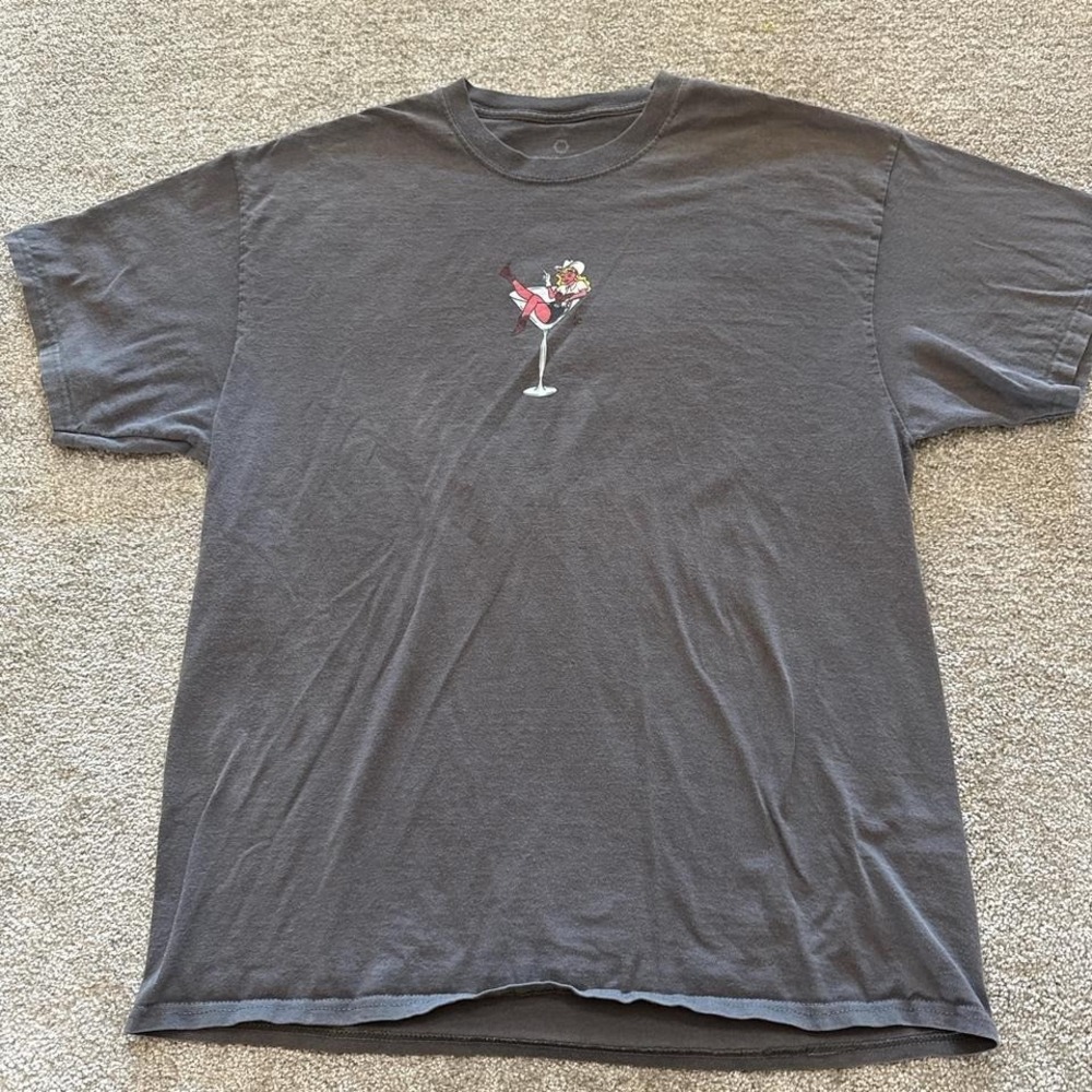 Empyre Grey Jackpot Heavyweight T-Shirt XL Streetwear Skate Graphic Tee